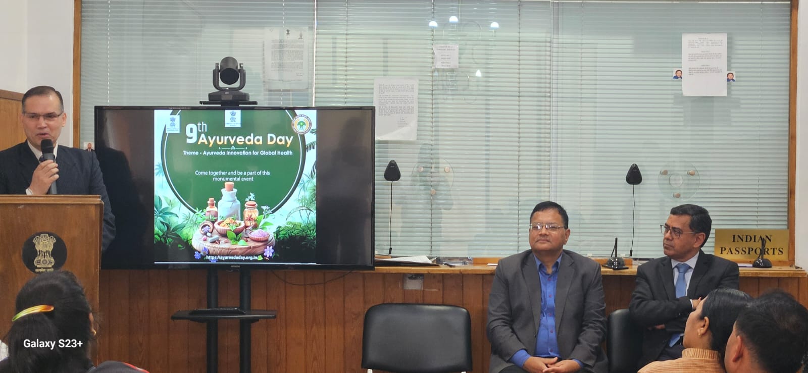 The Embassy of India, Athens organised an event to celebrate 9th Ayurveda Day, 2024 for promotion of Ayurveda in Greece